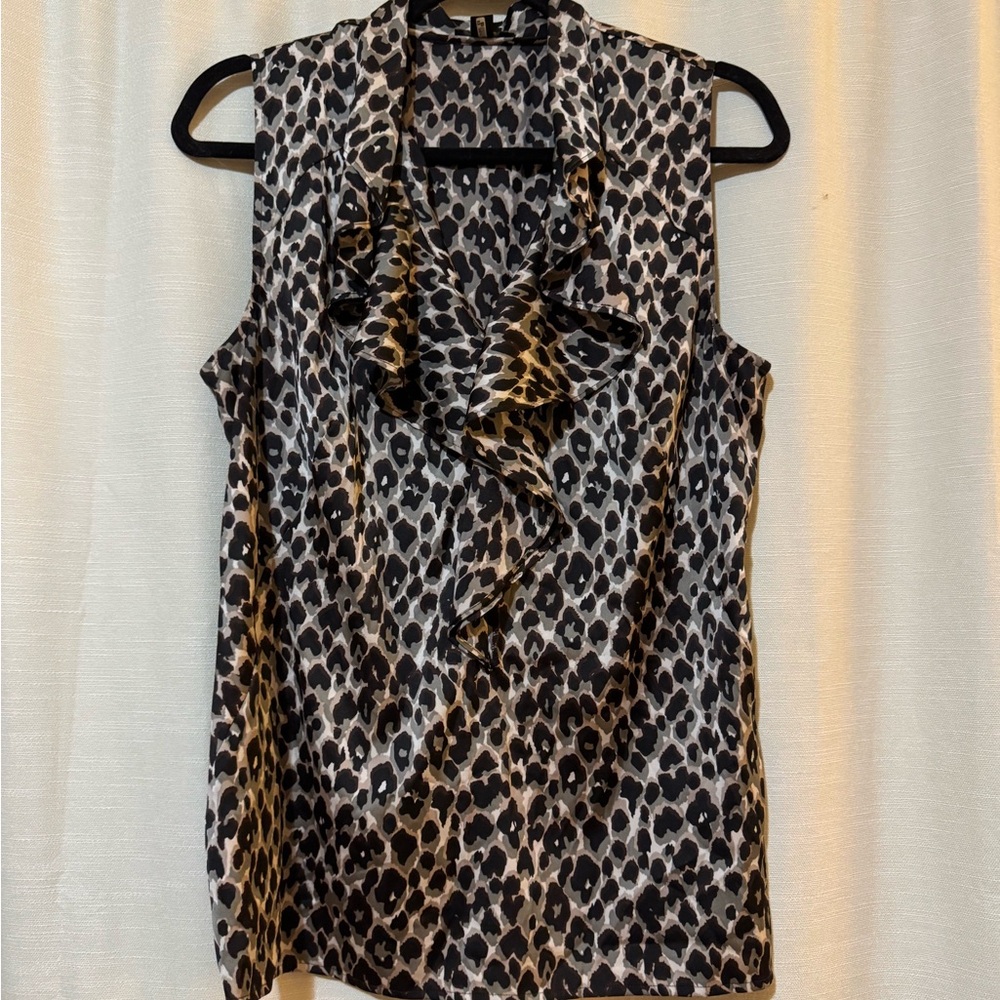 Ann Taylor Sleeveless Silky Blouse